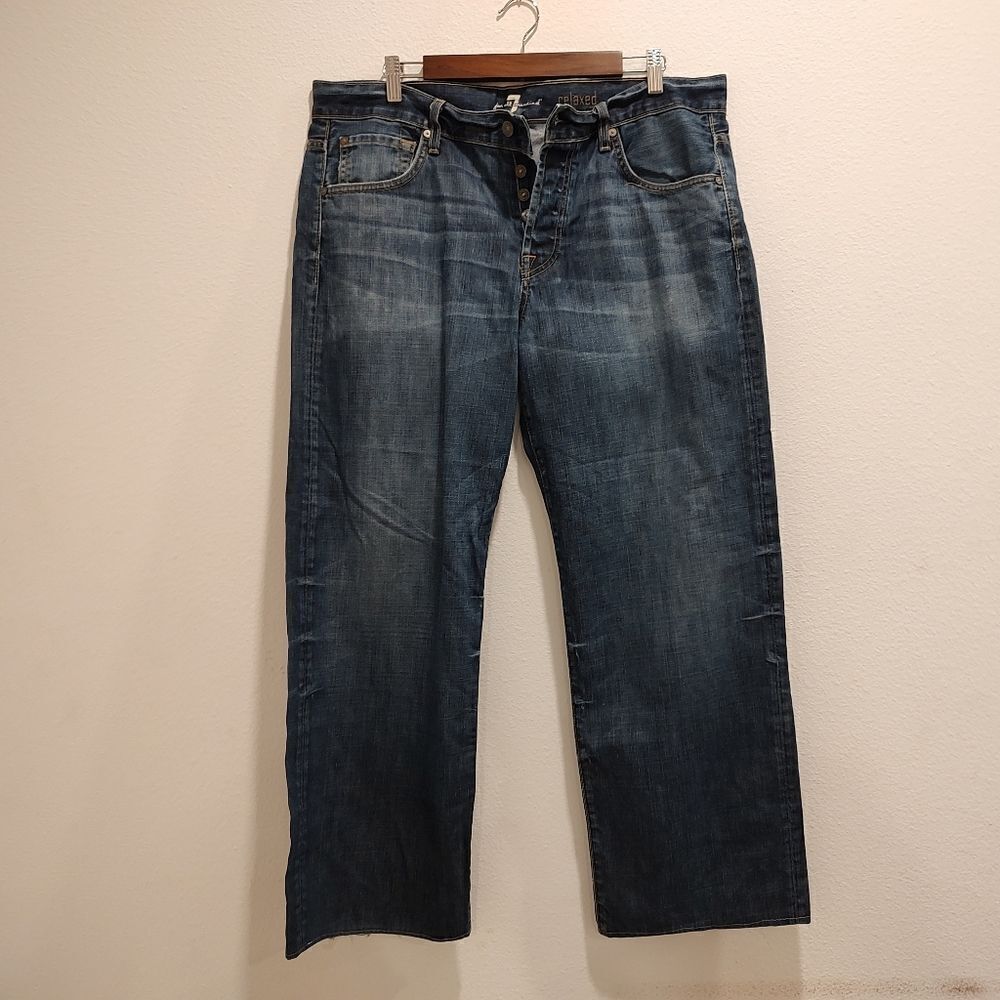 7 For All Mankind jeans. Men's size 36.